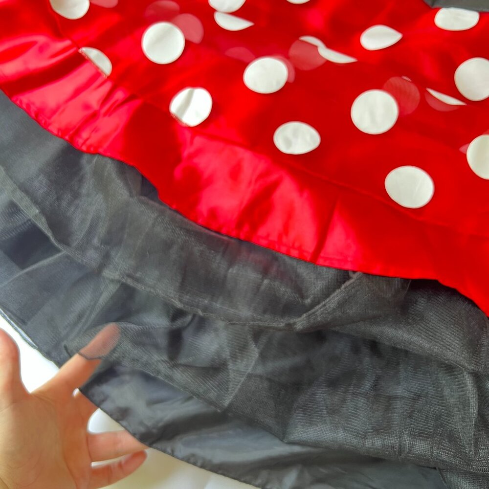 Disney Minnie Mouse Dress & Ears Adult 2XL (18β20) | Cosplay Halloween Costume - Picture 10 of 16
